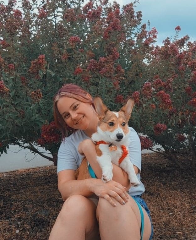 photo of me and my dog Remy